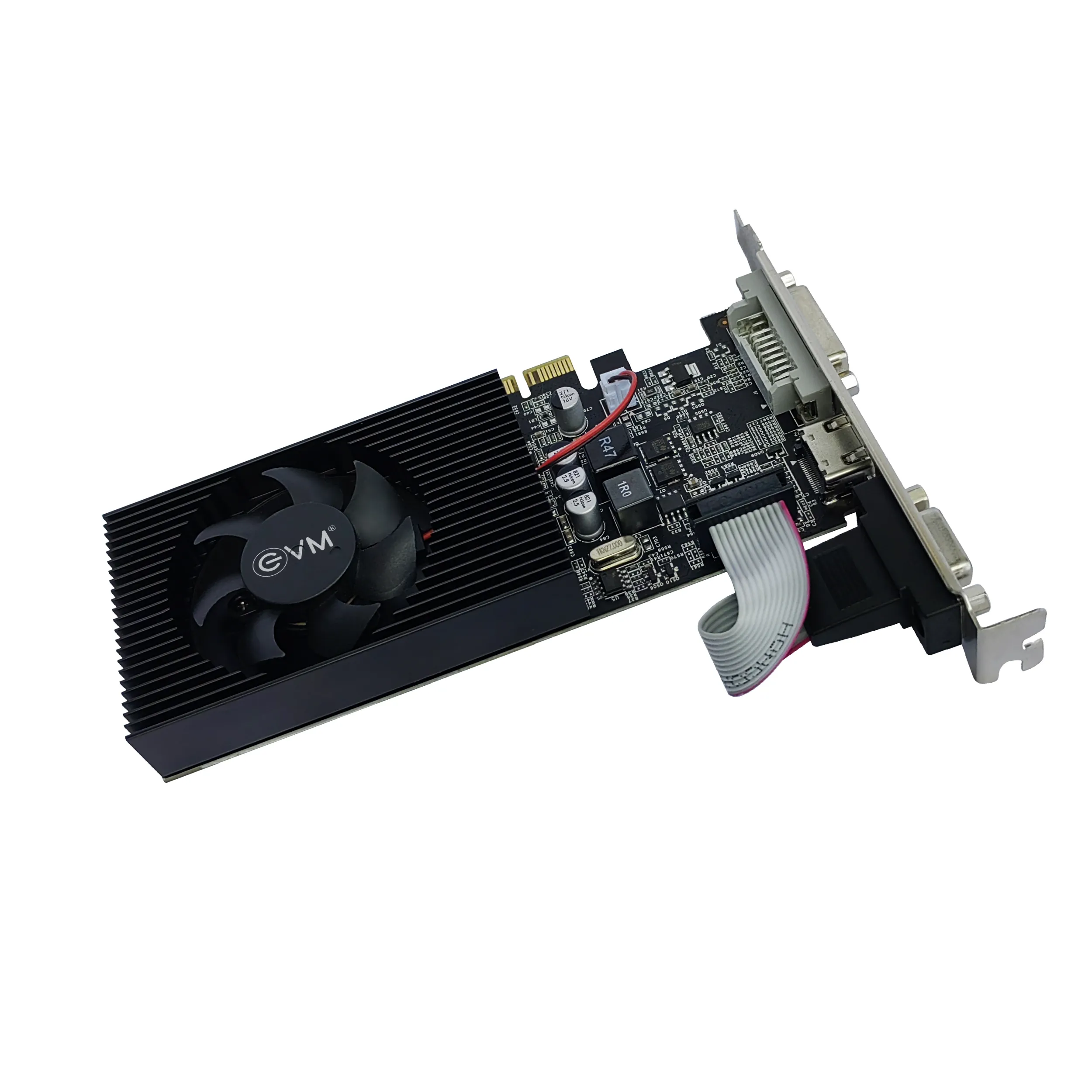 EVM Nvidia Graphic Card GT730 4GB DDR3 With HDMI, DVI, VGA Port view 2